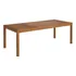 Modway Eleni teak wood outdoor dining table