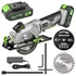 GALAX PRO 20V Cordless Mini Circular Saw 4-1/2