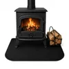 Fireproof fireplace heat shield mat