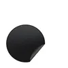 Round fire pit mat for deck and patio protection