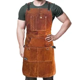FIGHTECH leather welding and woodworking work apron FIGHTECH leather welding and woodworking work apron
