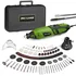 Rotary tool kit with flex shaft and cutting wheels