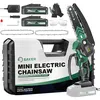 Saker 6 inch mini chainsaw kit with two 20V batteries and charger