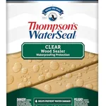 Thompson's WaterSeal clear wood sealer, 1 gallon can