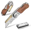 WORKPRO folding utility knife with extra blades