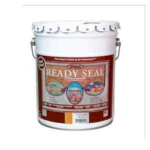 Ready Seal Exterior Wood Stain & Sealer, Natural Cedar, 5 Gallon