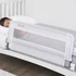 Regalo safety swing down crib rail guard 33 inch on a toddler bed