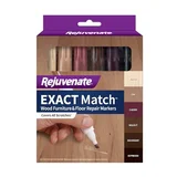 Rejuvenate Exact Match Wood Furniture & Floor Repair Markers, 6-Count