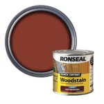 Ronseal Quick Dry Woodstain Deep Mahogany 250ml tin