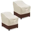 Vailge 600D Oxford waterproof patio chair cover with air vents