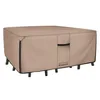 ULTCOVER 600D waterproof rectangular patio dining table cover