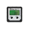 Wixey WR300 digital angle gauge with magnetic base on a table saw blade