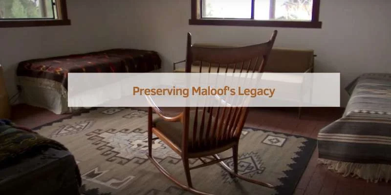 Sam Maloof's furniture legacy on display