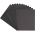 Sandpaper assortment pack with 80 to 400 grit sheets