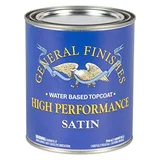 General Finishes High Performance Water Based Topcoat Satin can