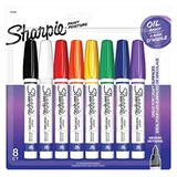 Sharpie Oil-Based Paint Markers (8-Count, Medium Point)