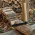 Heavy duty shingle froe for splitting shake and shingle bolts