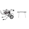 SKIL 10 inch worm drive belt-driven table saw with rolling stand