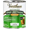 Varathane Outdoor Spar Satin Urethane quart can for exterior wood finishing