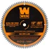 WEN 10 inch 80 tooth crosscut saw blade