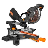 WEN 20672 20V Max 7.25 inch cordless sliding compound miter saw kit
