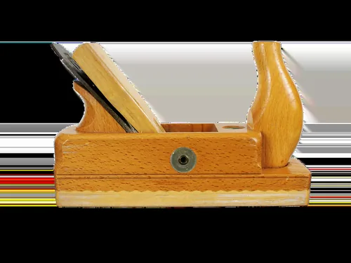 Wood planer tool used for smoothing figured hardwood surfaces