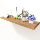 WOPITMER Solid Oak Floating Shelf, 36 WOPITMER Solid Oak Floating Shelf, 36