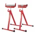 WORKPRO folding roller stand for table saw outfeed support