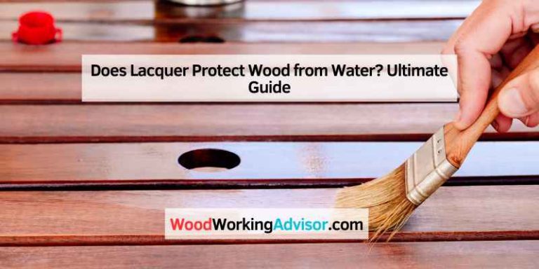 Does Lacquer Protect Wood from Water