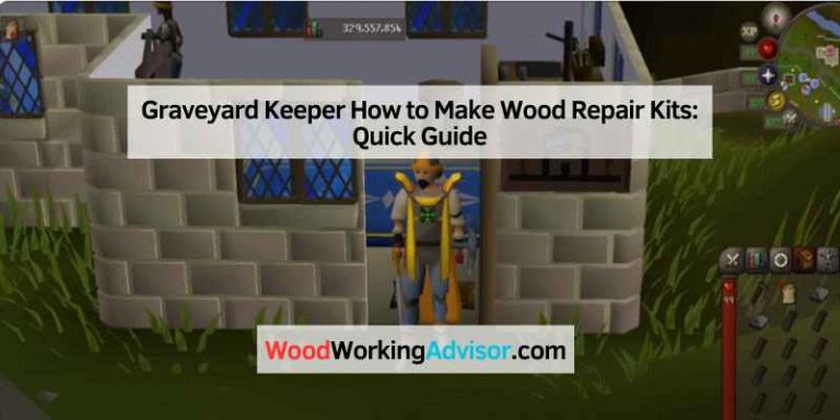 Graveyard Keeper How to Make Wood Repair Kits