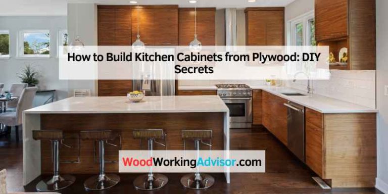How to Build Kitchen Cabinets from Plywood