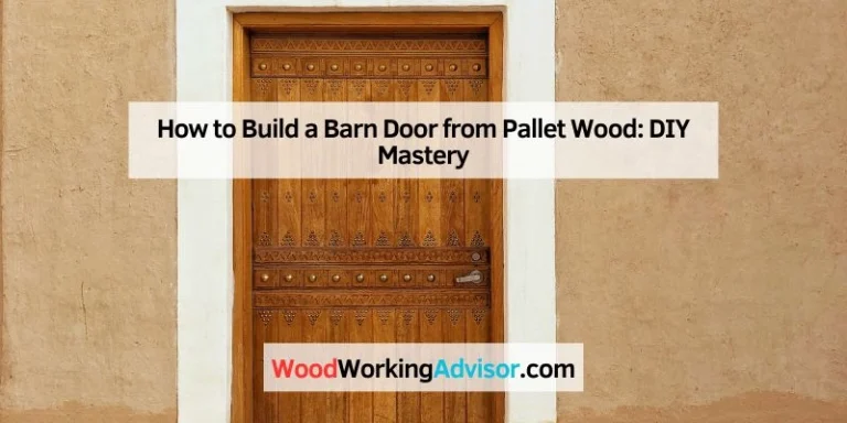 How to Build a Barn Door from Pallet Wood