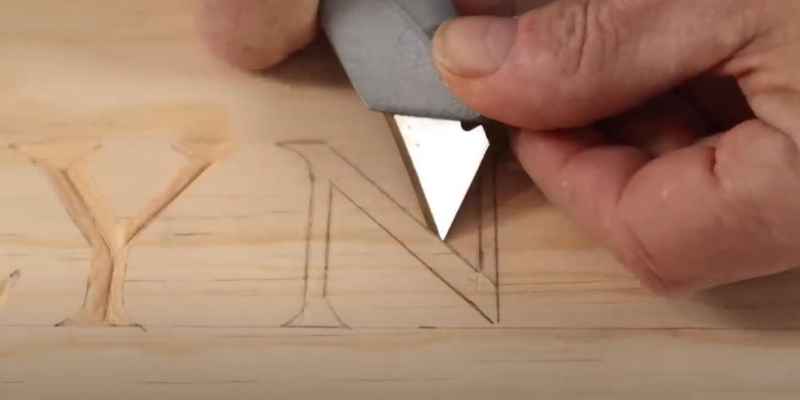 How to Carve Name in Wood