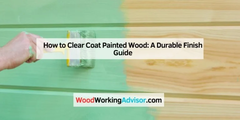 How to Clear Coat Painted Wood