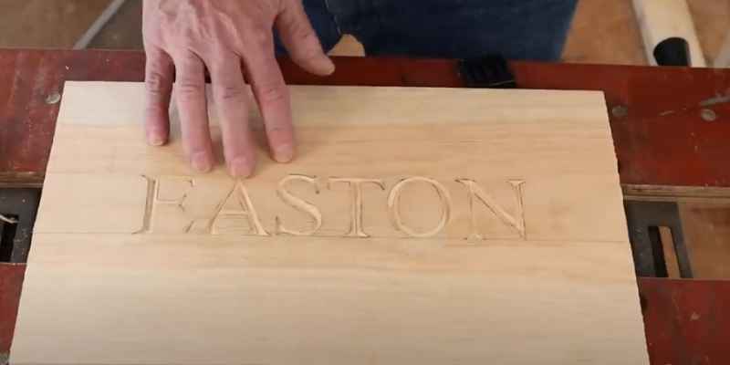 How to Imprint Letters on Wood