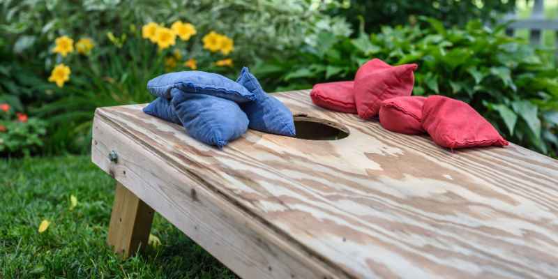 How to Make Corn Hole Board Legs