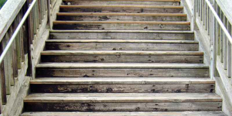 How to Make Outdoor Wooden Steps Non-Slip