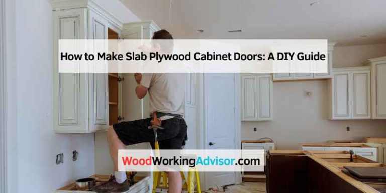 How to Make Slab Plywood Cabinet Doors