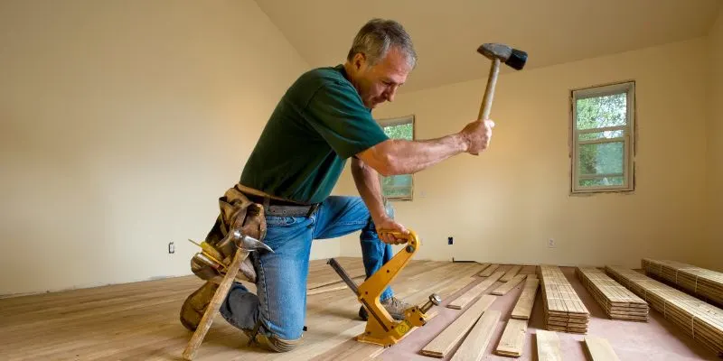 How to Nail Hardwood Flooring Near Walls