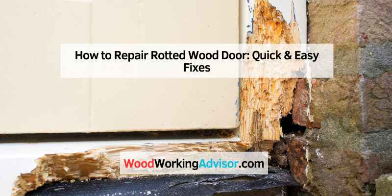 How to Repair Rotted Wood Door