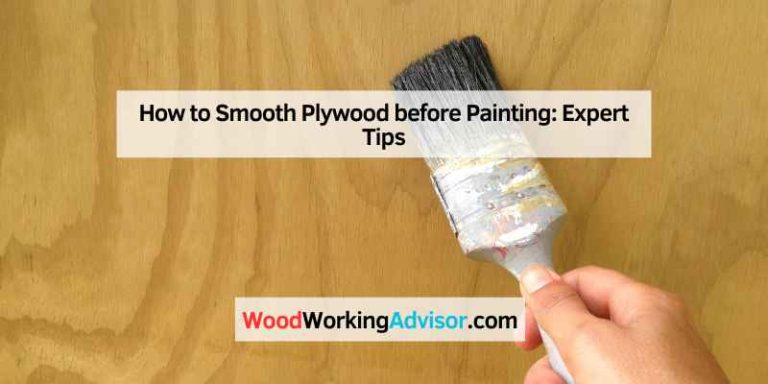 How to Smooth Plywood before Painting
