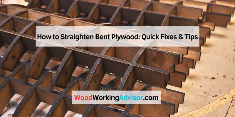 How to Straighten Bent Plywood