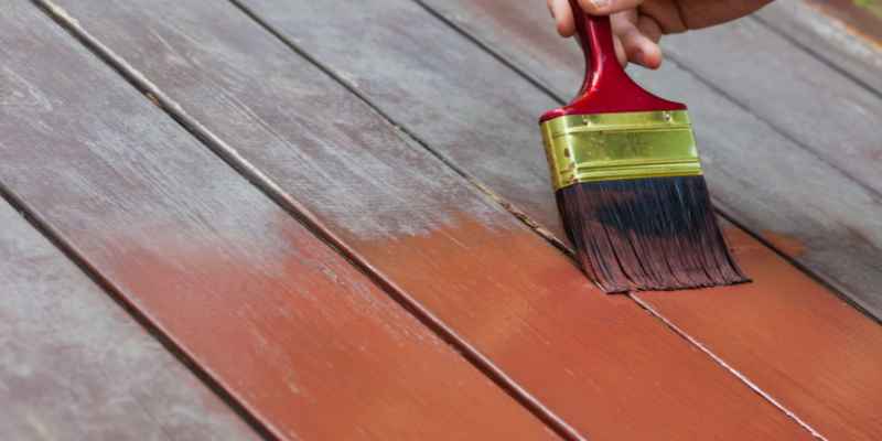How to Strip Old Deck Stain