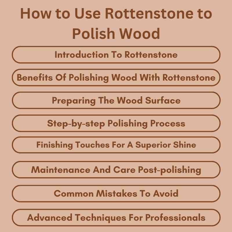 How to Use Rottenstone to Polish Wood