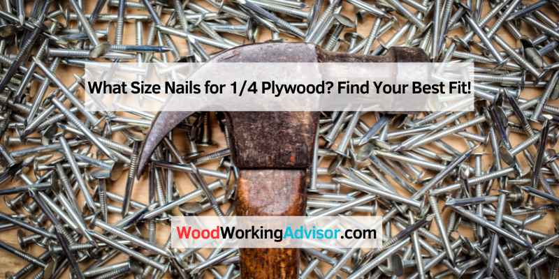 Common Mistakes To Avoid With 1/4 Plywood Nailing