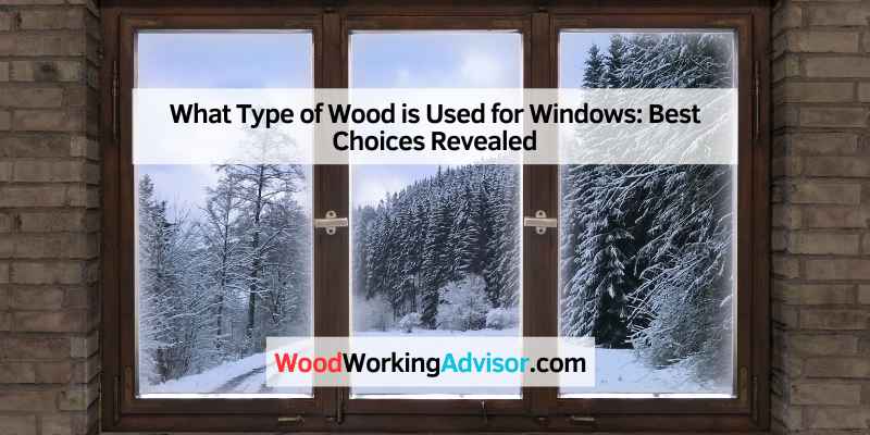 What Type of Wood is Used for Windows