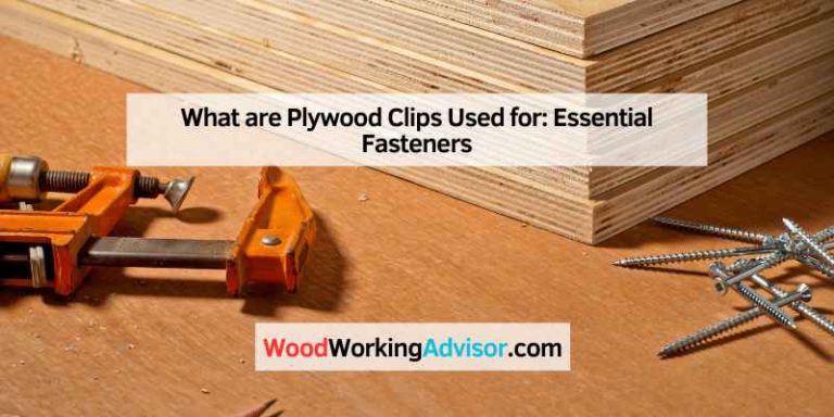 What are Plywood Clips Used for