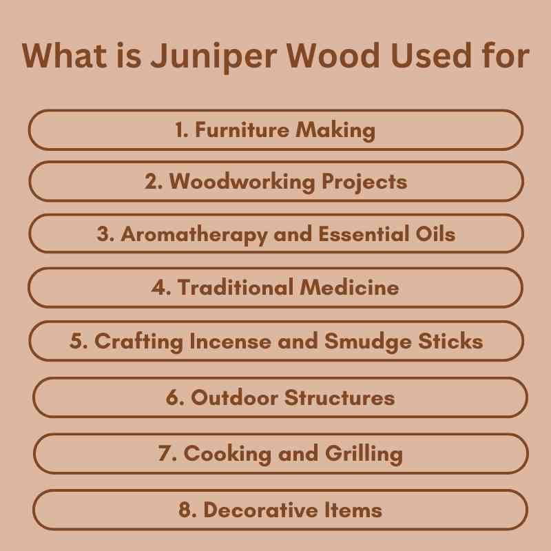 What is Juniper Wood Used for