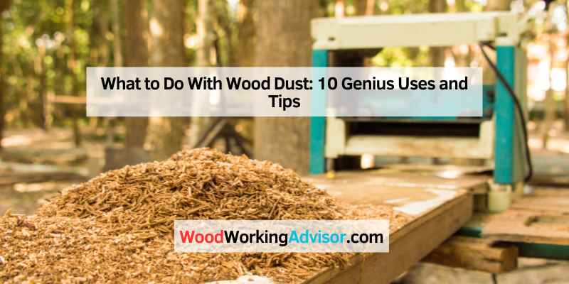What to Do With Wood Dust