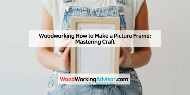 Woodworking How to Make a Picture Frame